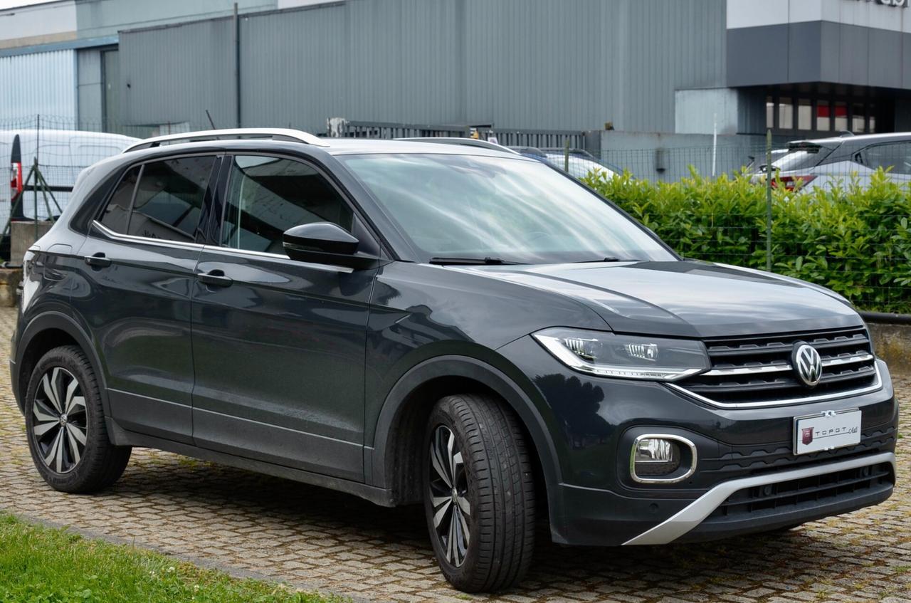 VOLKSWAGEN T-CROSS 1.0 TSI ADVANCED 115cv, UNICOPROPRIETARIO, TUTTI SERVICE VW, UFF ITALIANA, EURO 6D, APPLE ANDROID, RETROCAMERA, PERMUTE