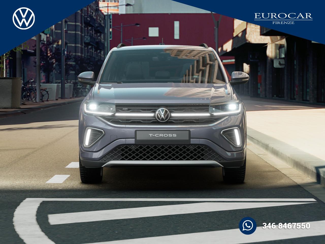 Volkswagen T-Cross 1.0 tsi r-line plus 115cv dsg