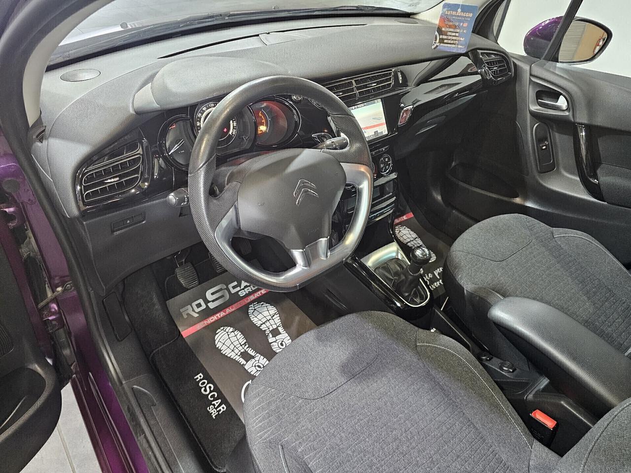 Citroen C3 1.2 benzina 82cv Exclusive (80.000km)