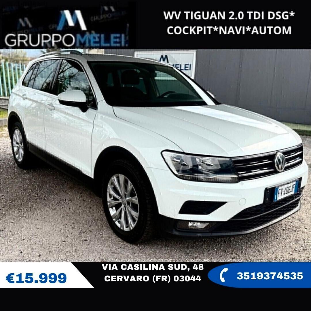 WV TIGUAN 2.0 TDI DSG* COCKPIT*NAVI*AUTOM