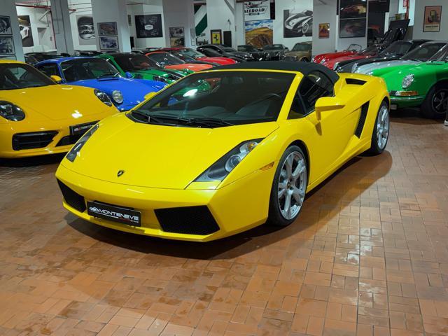LAMBORGHINI Gallardo Spyder 520CV Giallo Midas Pearl-Pelle e Alcantara