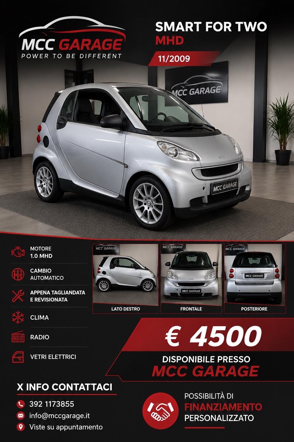 Smart ForTwo 1000 52 kW coupé passion