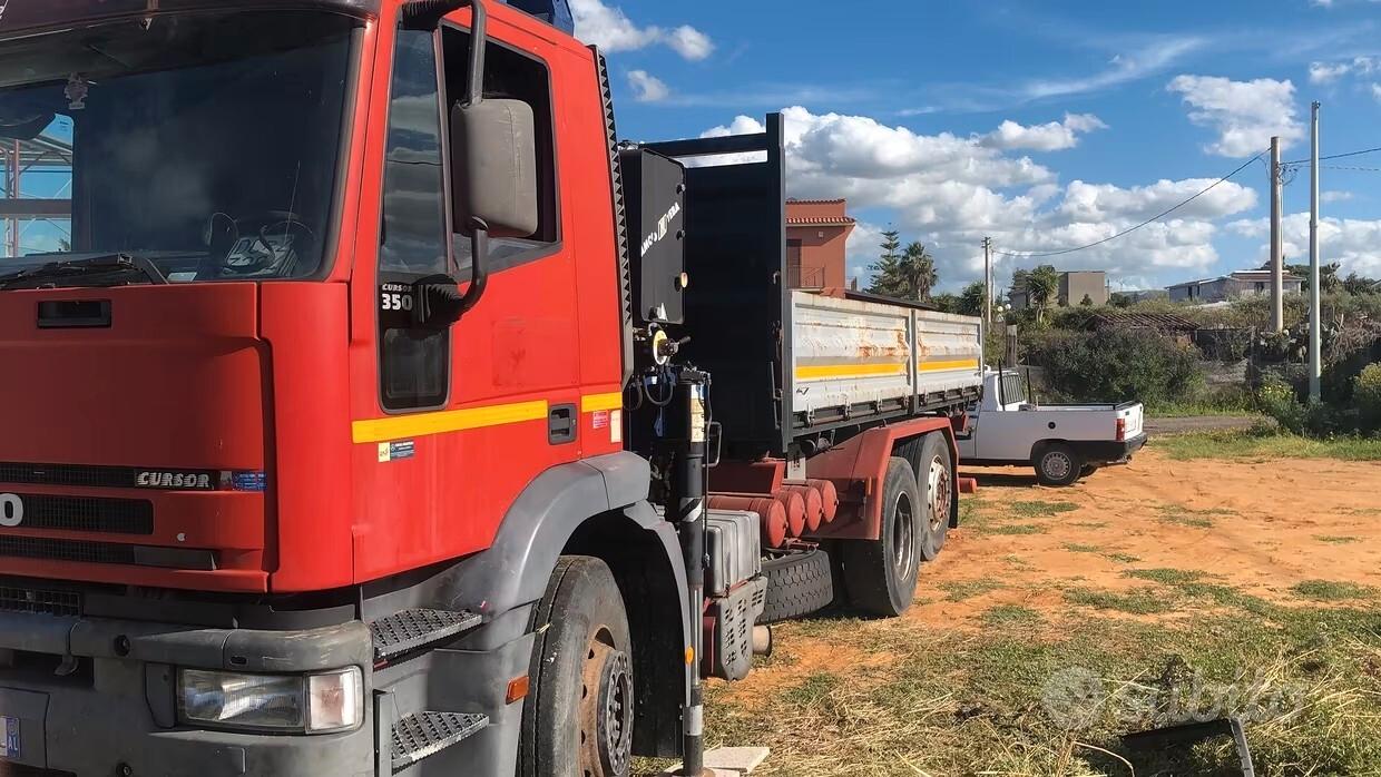 Iveco 260e35 gru ribaltabile //motore rotto//!!