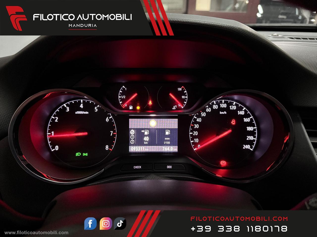 OPEL Crossland 1.5 ECOTEC D 110CV S&S Eleg. FULL OPTIONAL - CAR PLAY