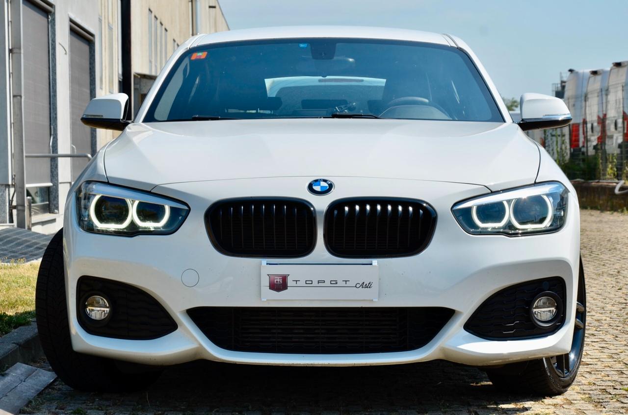 BMW 118d 2.0 MSPORT 150cv AUT, UNICOPROPRIETARIO, SERVICE BMW, UFF ITALIANA, BOLLO 5/27, EURO 6C, FULL LED, PELLE, PERMUTE