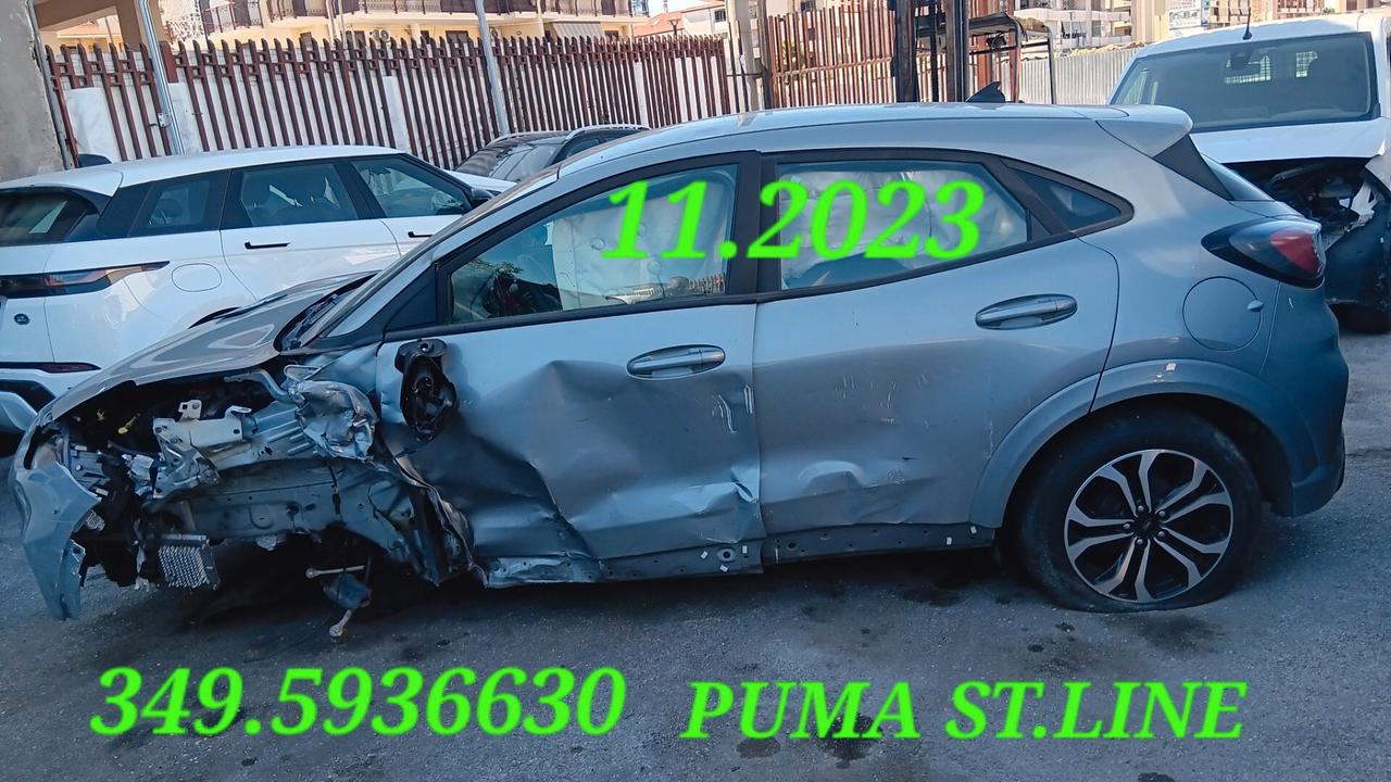 Ford Puma ST-Line incidentata sinistrata mondialcars 11.023