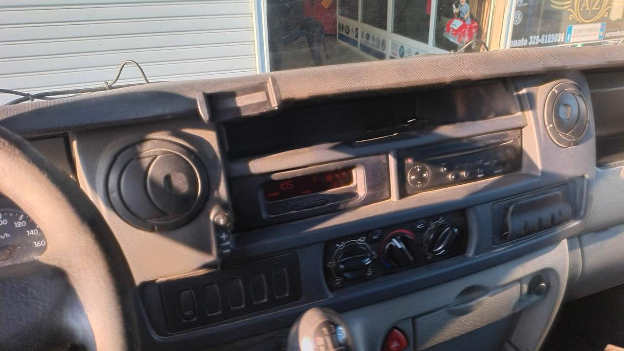 2008 Renault Master cassone aperto centinato removibile
