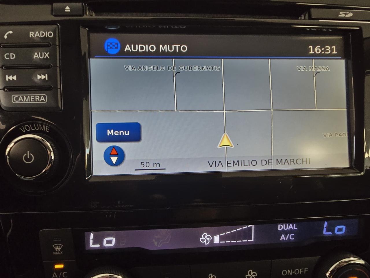 X-Trail 1.6 D 130cv 2014 km116000 telecamere 360g