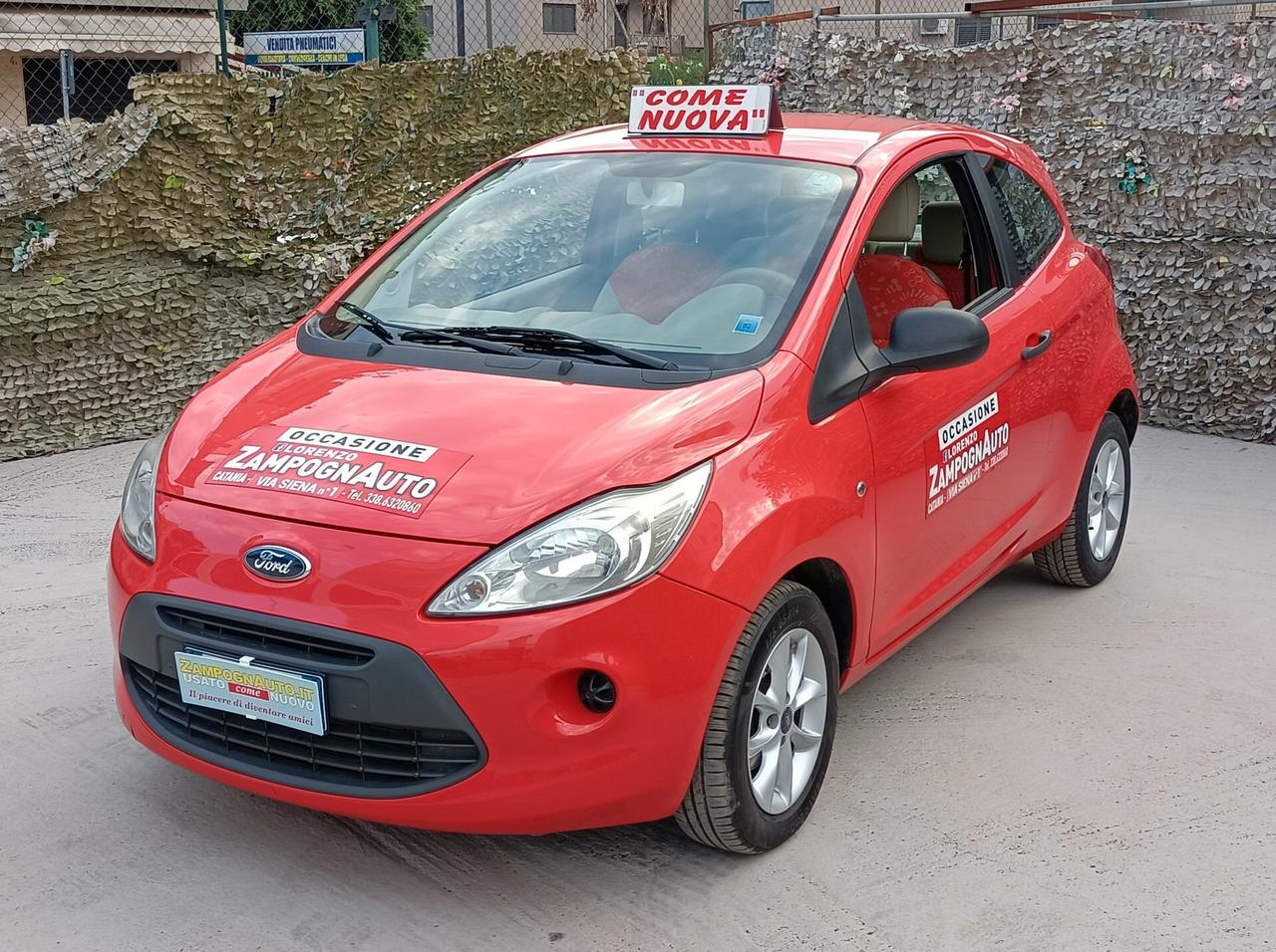 Ford Ka 1.2 8V 69CV X NEOPATENTATI ZAMPOGNAUTO CT