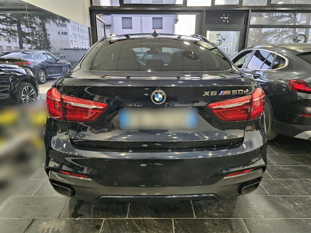 BMW X6 M50d Tetto Cam 360 Clima4zone HeadUp Dispaly C.20"