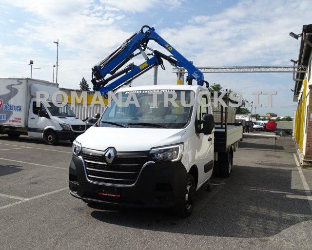 RENAULT Master 145CV CASSONE FISSO E GRU+ RADIOCOMANDO ORDINABILE