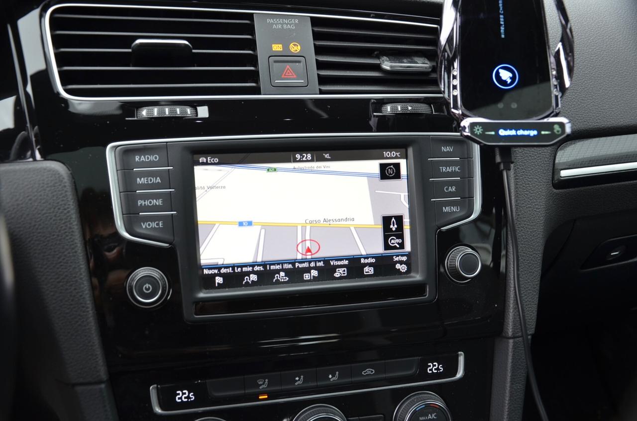 VOLKSWAGEN GOLF R 5p 2.0 TSI 4MOTION 300cv DSG, TETTO, HI-FI DYNAUDIO, UFF ITALIANA, EURO 6B, PERMUTE
