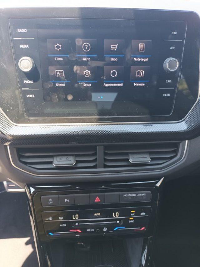 VOLKSWAGEN T-Cross 1000 TSI R-LINE 115CV DSG CARPLAY CAM"18 ITALIA