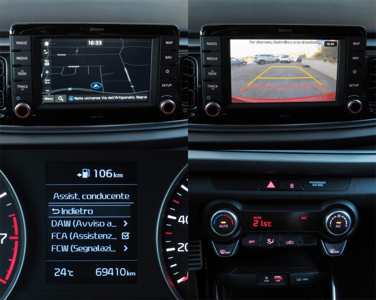 Kia Rio 1.0 t-gdi 100cv. adas/navi/retrocamera