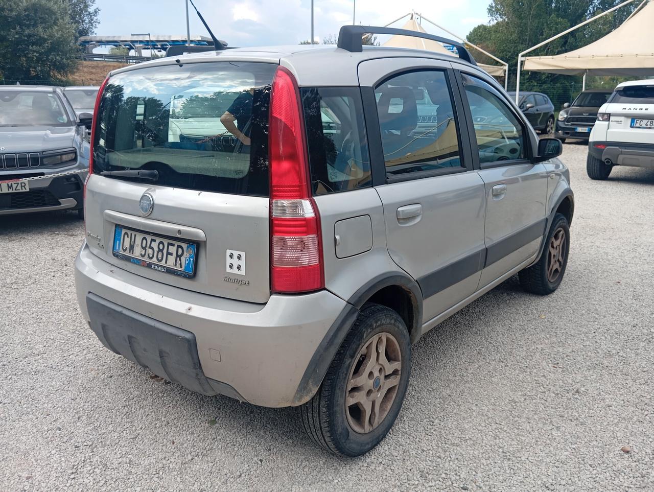 Fiat Panda 1.3 MJT 4x4 gancio traino
