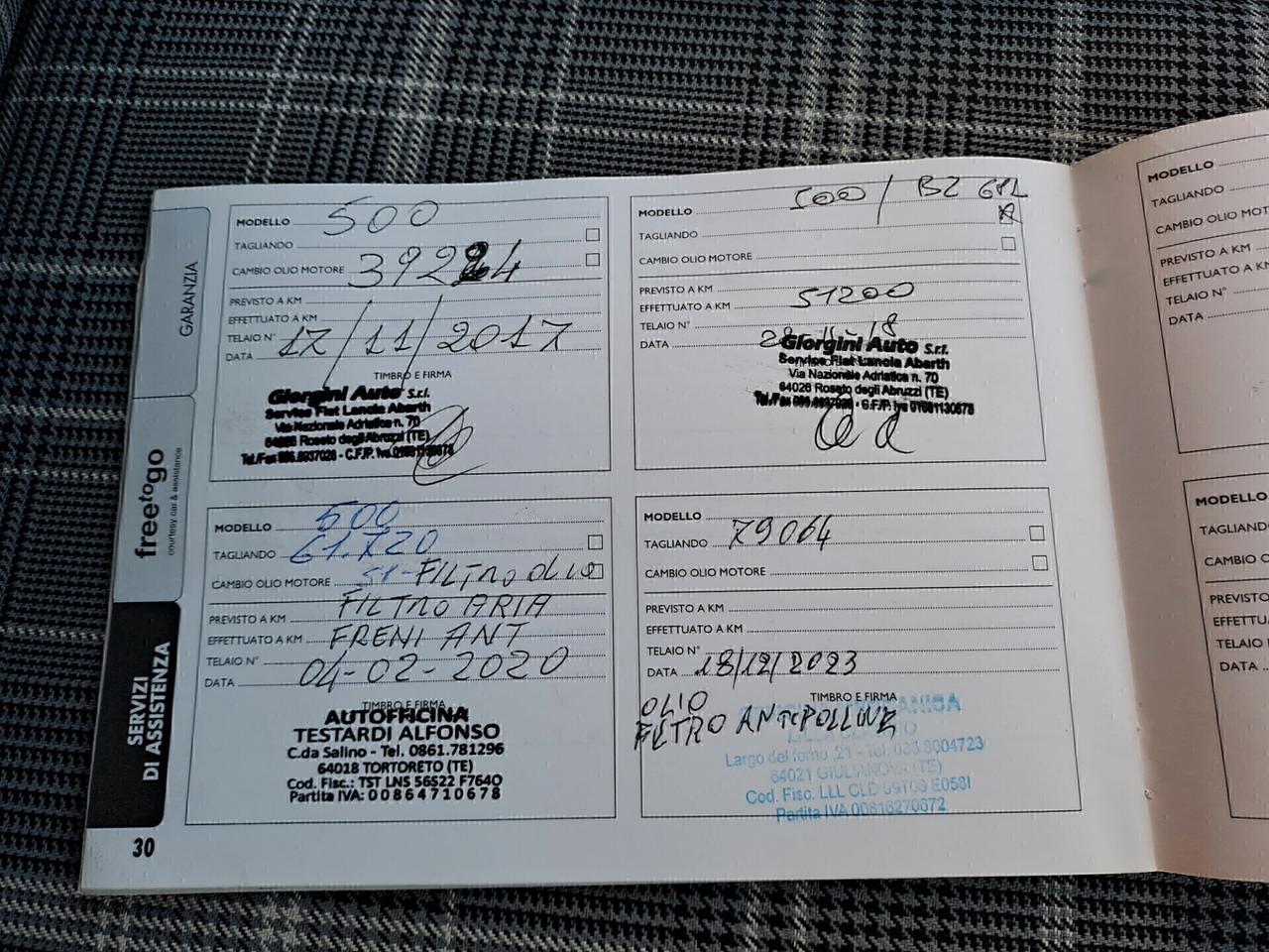 Fiat 500 1.2 Lounge GPL SOLI 91000KM