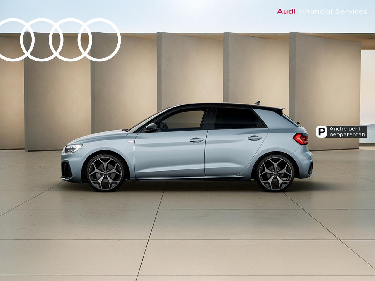 Audi A1 sportback 35 1.5 tfsi identity black s-tronic