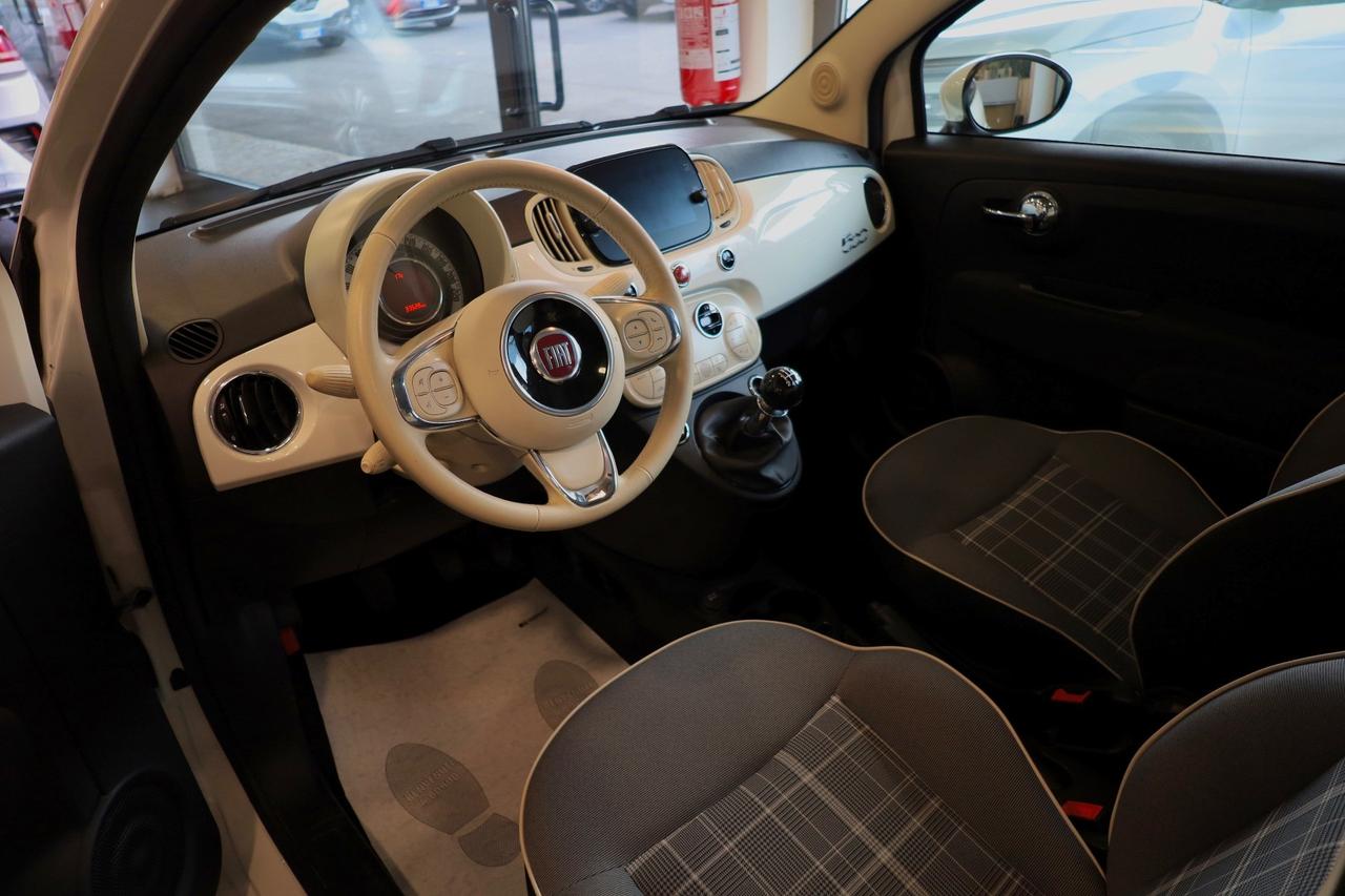 FIAT 500 1.2 LOUNGE neopatentati km 33.500