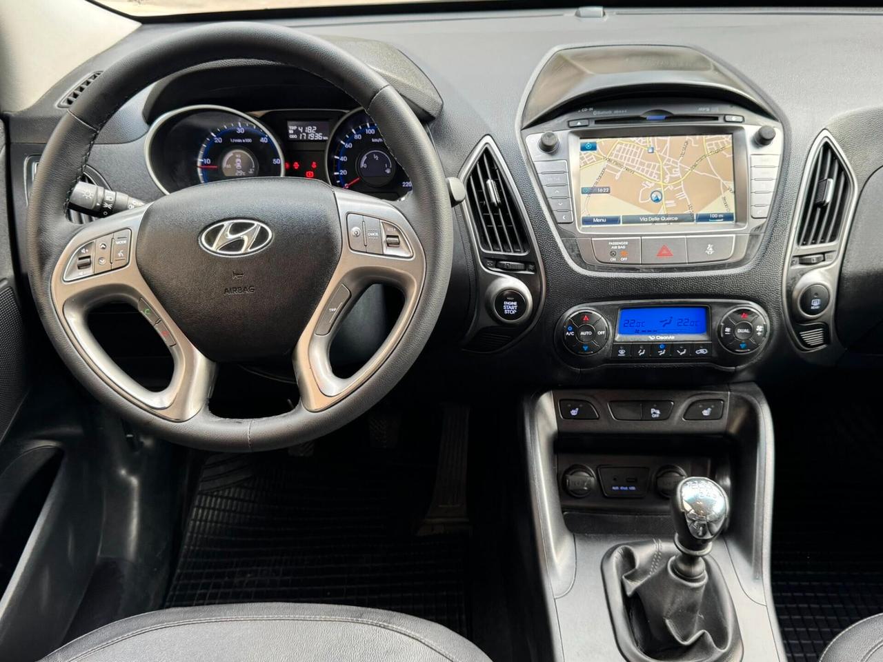 HYUNDAI IX35 1.7 CRDI 115 CV X-POSSIBLE NAVI+RETROCAMERA