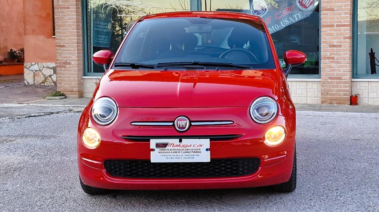 Fiat 500 1.0 Hybrid Red