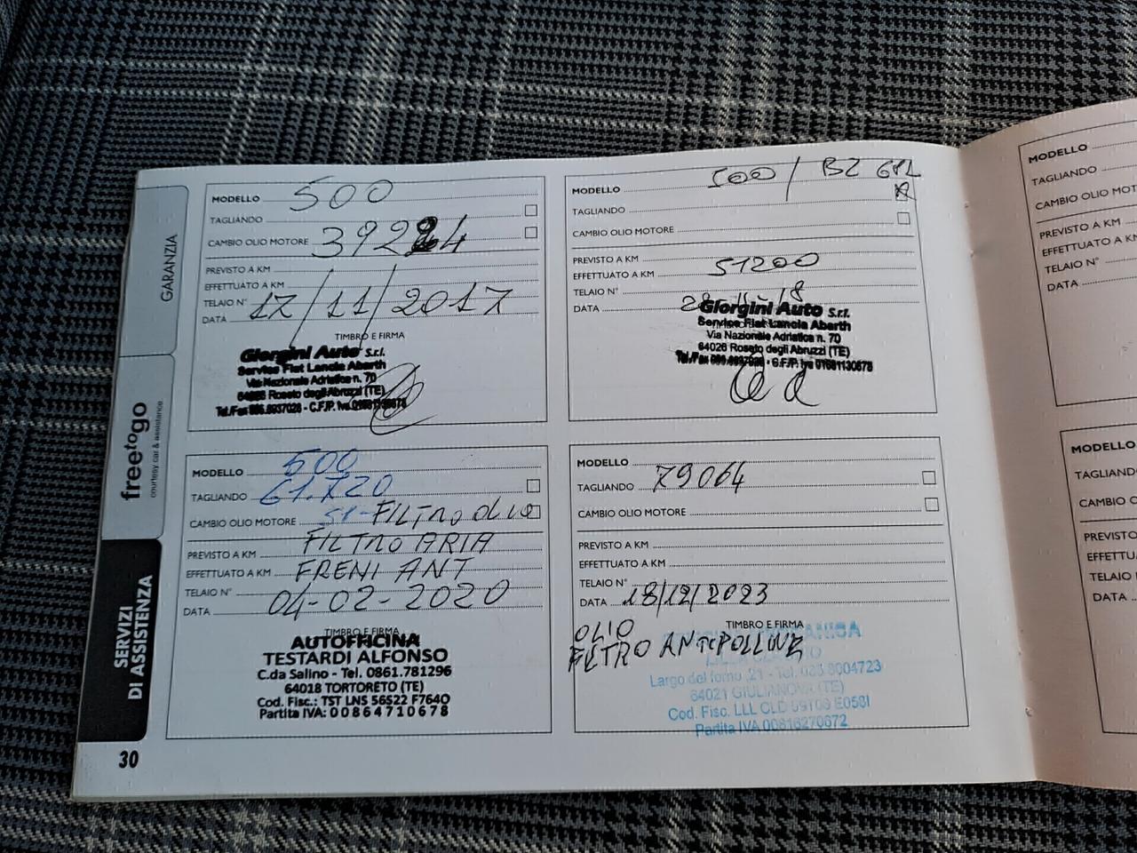 Fiat 500 1.2 Lounge GPL SOLI 91000KM