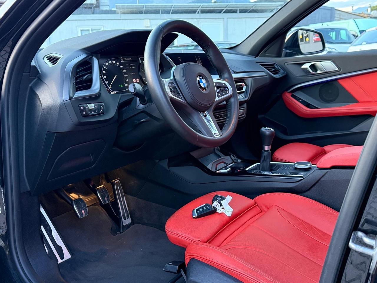 BMW 118D 150cv MSPORT NAVI LED TETTO UNICOPROPRIETARIO 2020