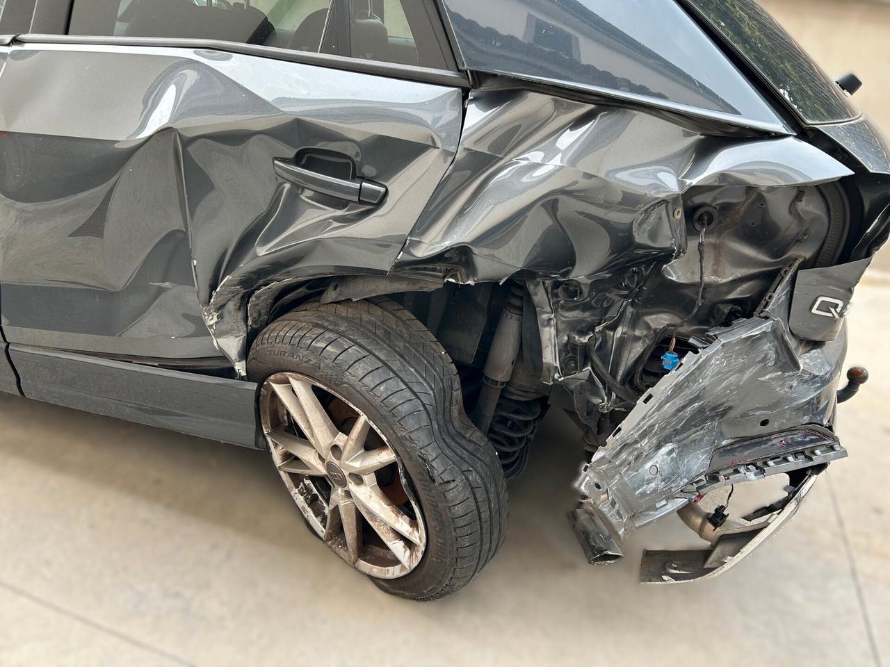 Audi Q2 2.0 TDI 150CV Quattro S-Tronic S-Line - 2017 Incidentata