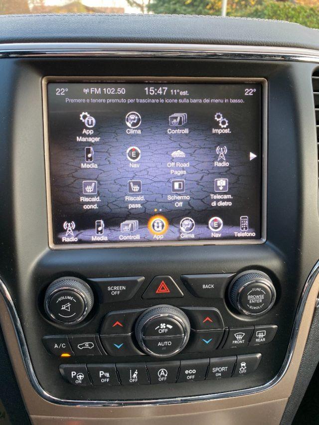 JEEP Grand Cherokee 3.0 V6 CRD 250 CV Multijet II Overland