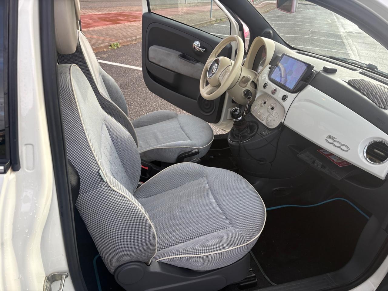 Fiat 500 1.2 Lounge*NAVIGATORE*RETROCAMERA-2008