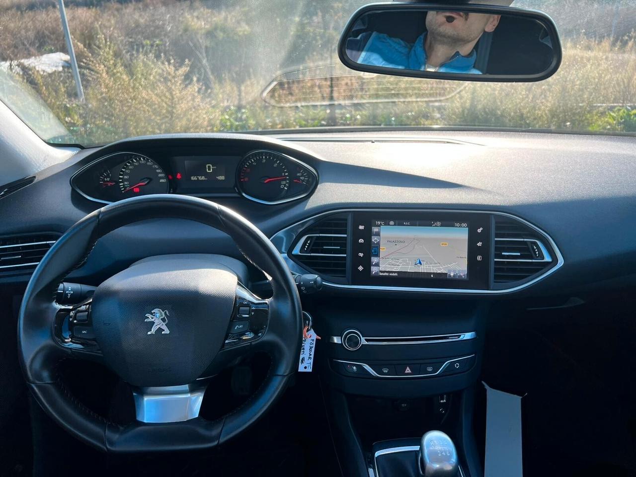 Peugeot 308 BlueHDi 1.6 diesel 120cv SW Allure perfetta anno 2017