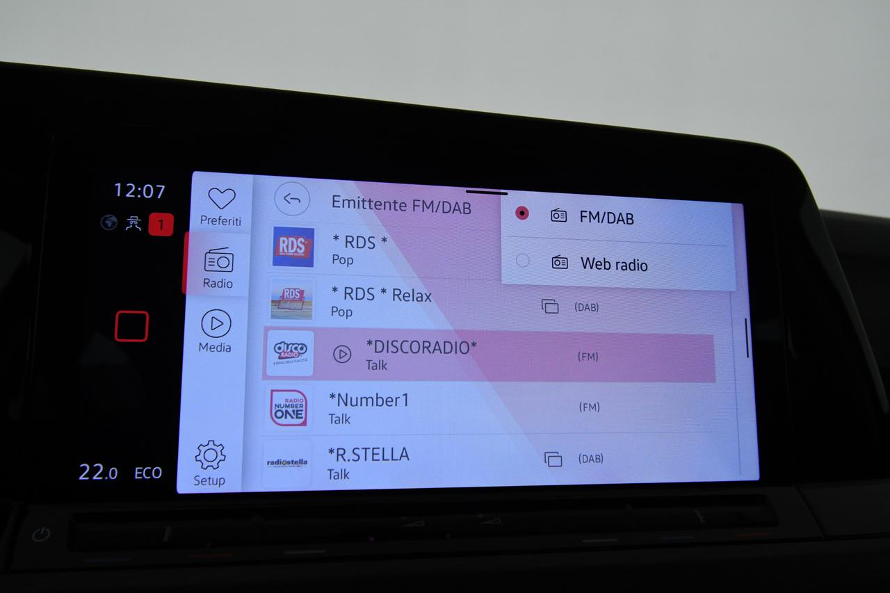 VOLKSWAGEN Golf 1.4 tsi ehybrid Style 204cv dsg ACC+APP CONNECT+FULL LED
