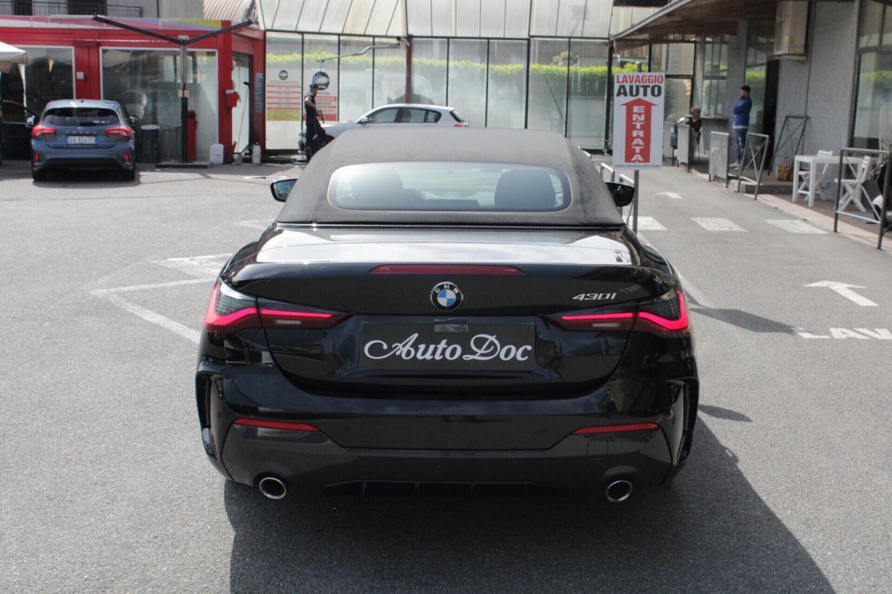 Bmw 430 i Cabrio Msport Steptronic M-SPORT PELLE NERA