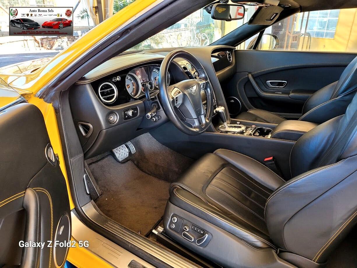 Bentley Continental GTC V8 S Limited Concours Series Giallo Edition