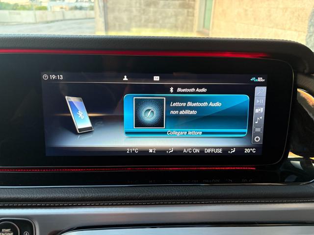 MERCEDES-BENZ G 63 AMG S.W. TETTO APRIBILE-BURMESTER-GANCIO TRAINO