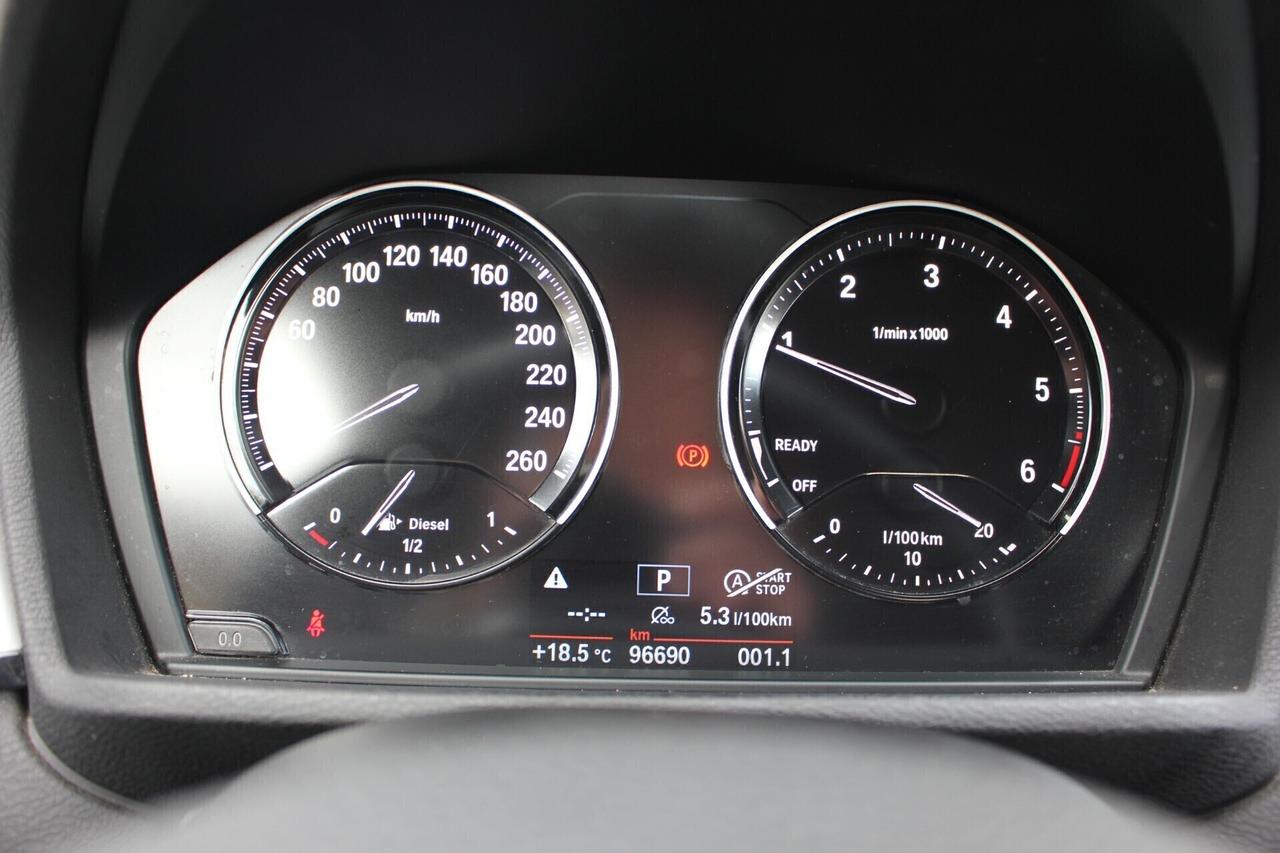 BMW X1 16d-automatica*PREZZO VERO*unipro-TAGLIANDI CERTIF
