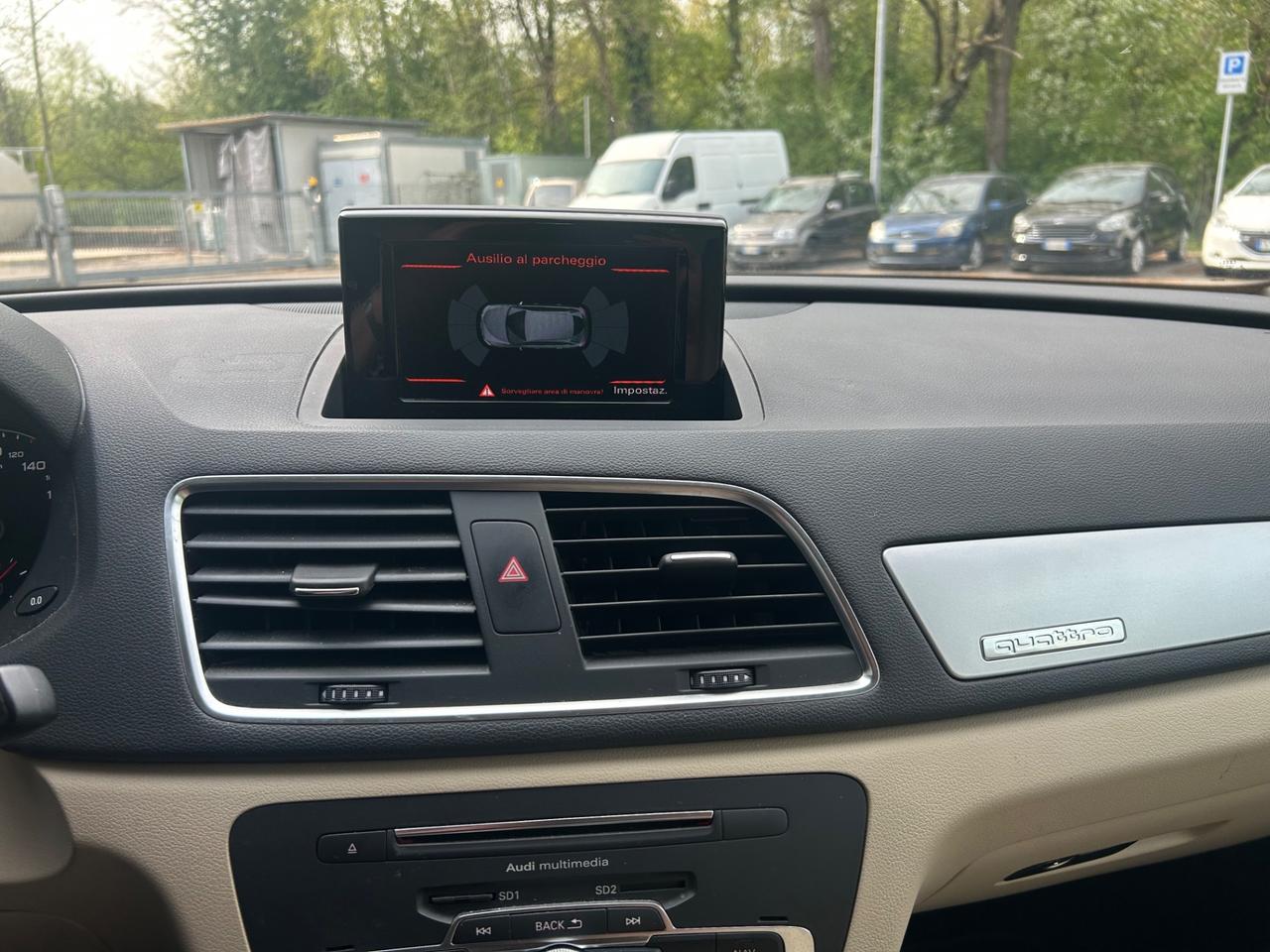 Audi Q3 2.0 TDI 150CV quattro S tronic | Pelle | Navi | LED | Tagliandi