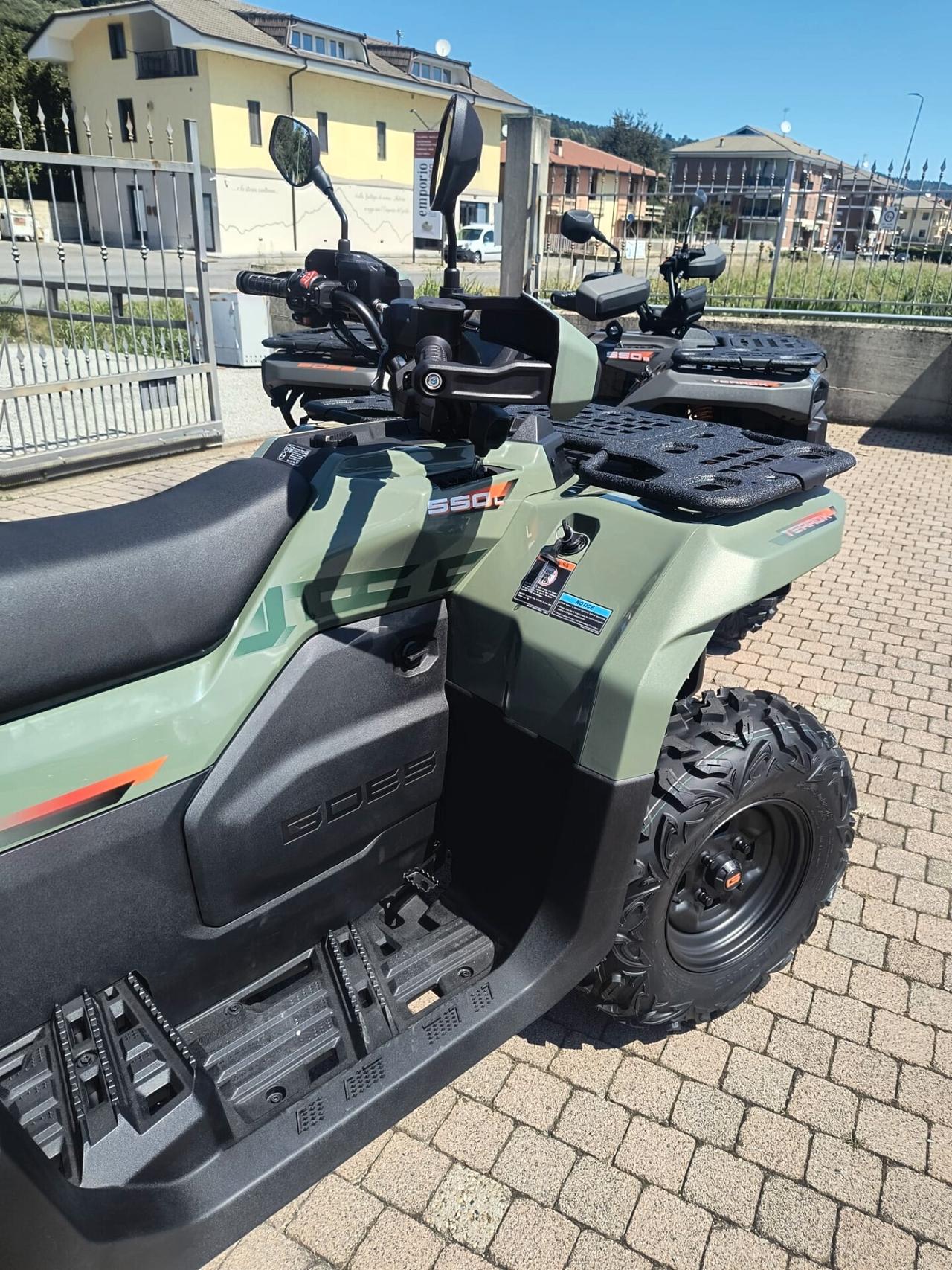 QUAD TERROX 550 L EPS targa gialla