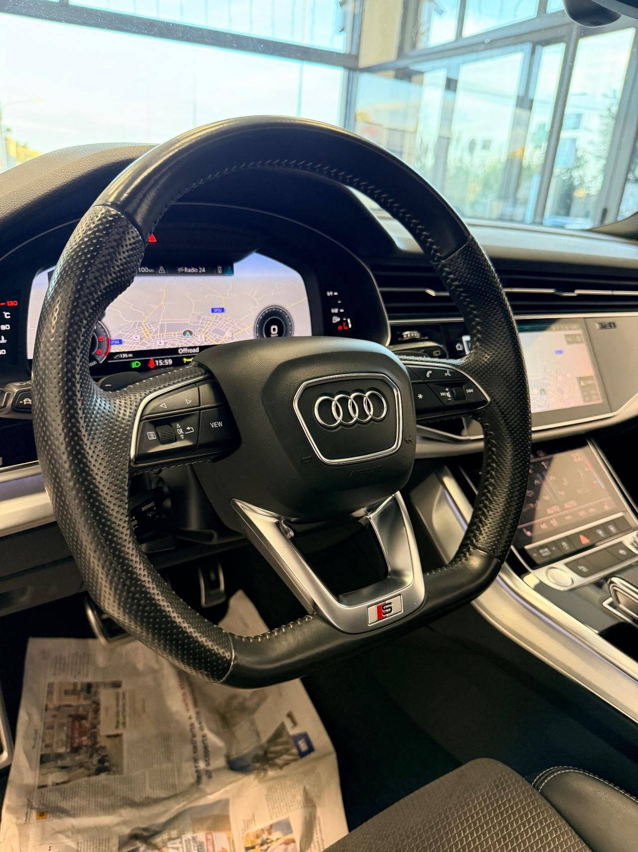 Audi Q8 50 TDI 286 CV mhev (diesel/elettrica) quattro Sport S.LINE,TETTO APRIBILE,LUCI SOFFUSE,TELECAMERA