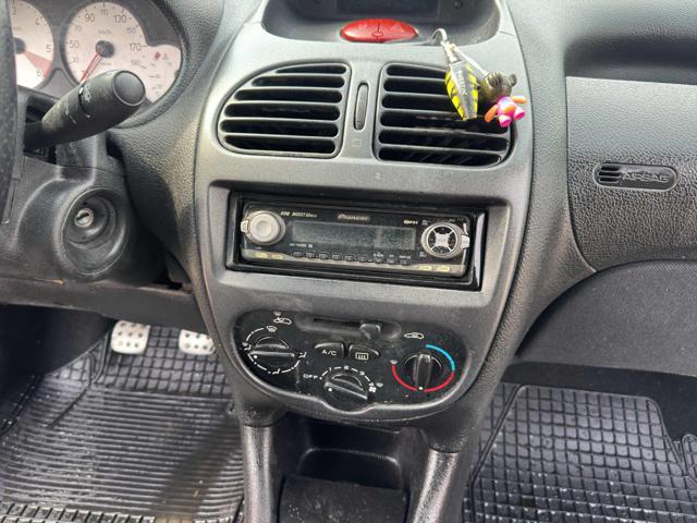 PEUGEOT 206 1.6 HDi 109CV 3PORTE POKI CHILOMETRI-CERCHI LEGA