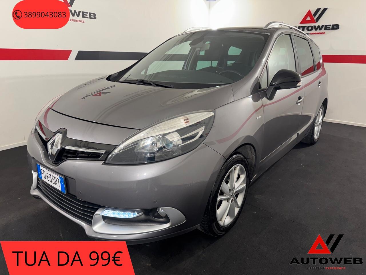Renault Scenic dCi 110 CV EDC Bose 7 Posti EURO 6B TETTO APRIBILE