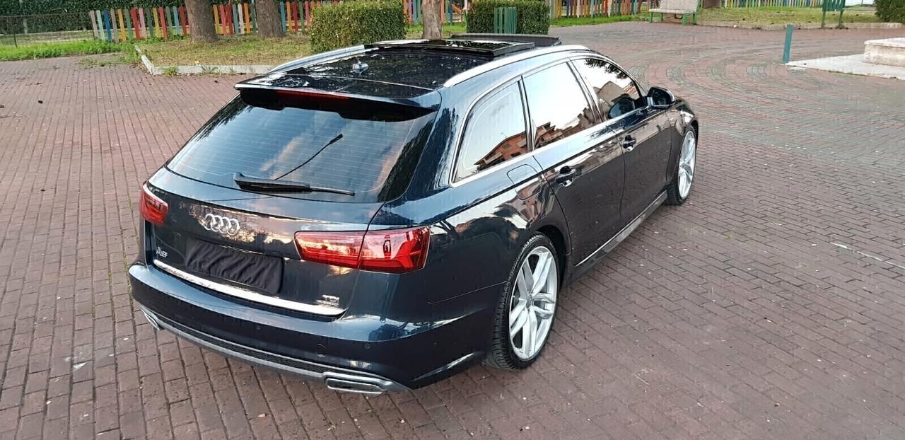 Audi A6 Avant 3.0 TDI 272 CV quattro S tronic s-line,tetto apribile,interni in pelle ghiaccio,fari led bixeno,,cerchi da 20,navigatore ,full optional