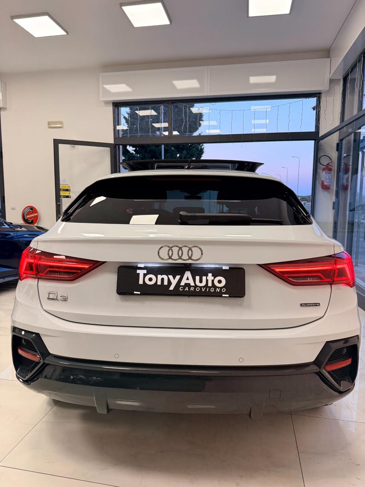 Audi Q3 SPB 40 TDI quattro S tronic 190 C.V CON TETTO APRIBILE,VIRTUAL COCKPIT,APPLE CARPLAY,TELECAMERA