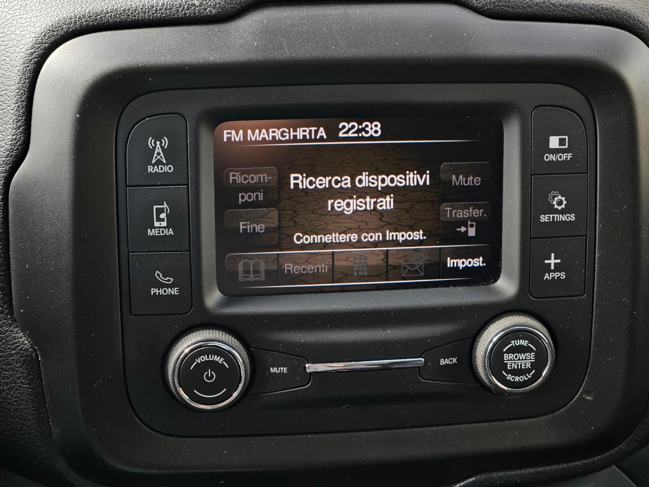 JEEP RENEGADE 1000 120CV 66000 CHILOMETRI CERTIFIC