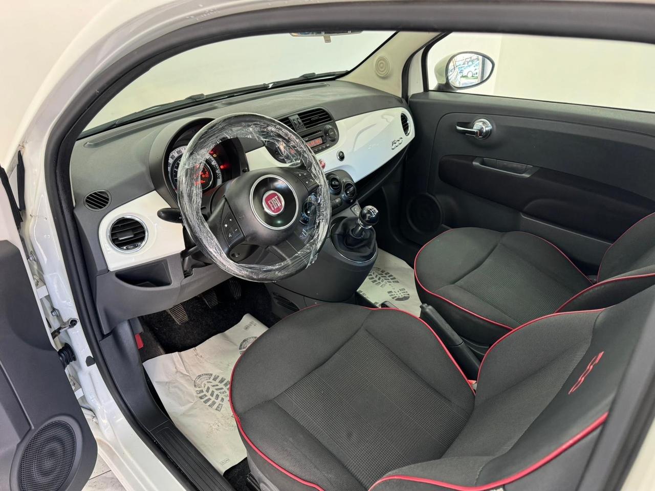 Fiat 500 1.2 Benzina -INTERNI IN PELLE-GARANTITA-2015