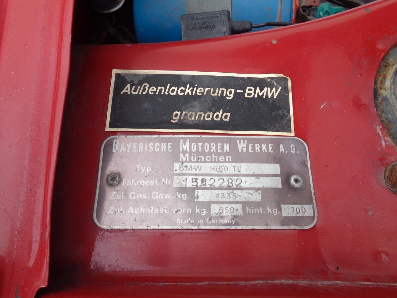 Bmw 1600 TI 105 HP