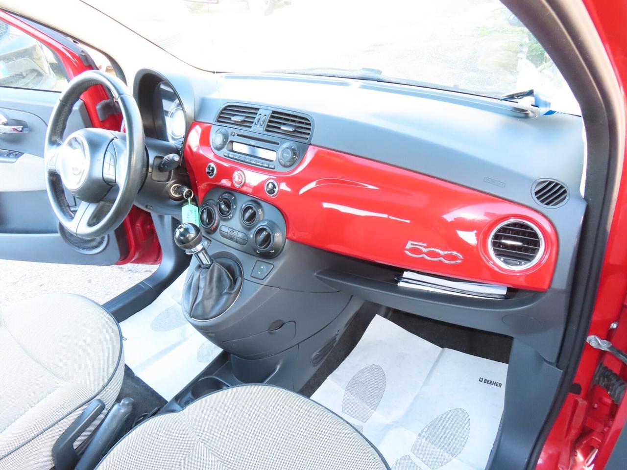 Fiat 500 1.2 Lounge TETTO PANORAMICO 2013
