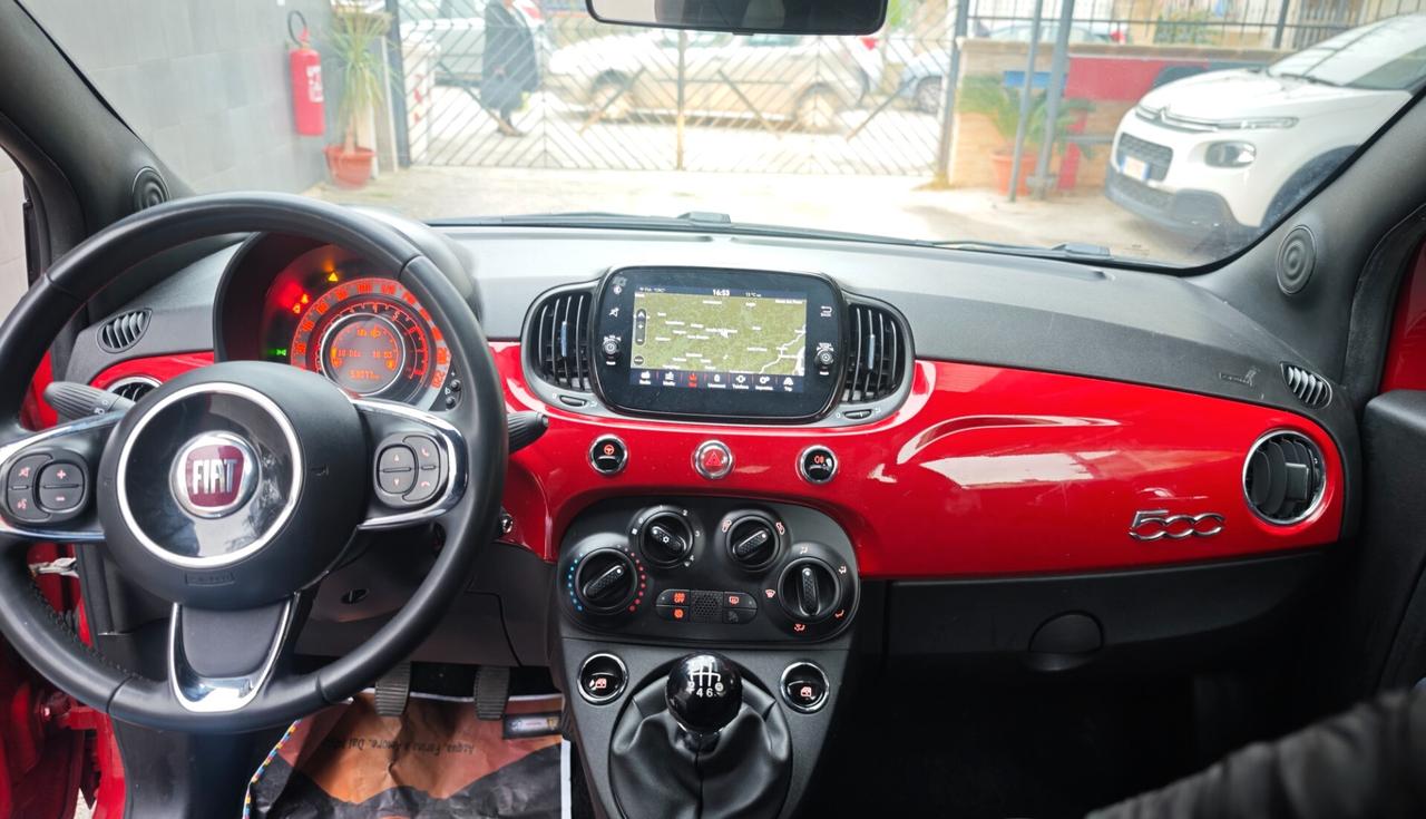 Fiat 500 1.0 Hybrid Star perfetta pari a nuova bi colore