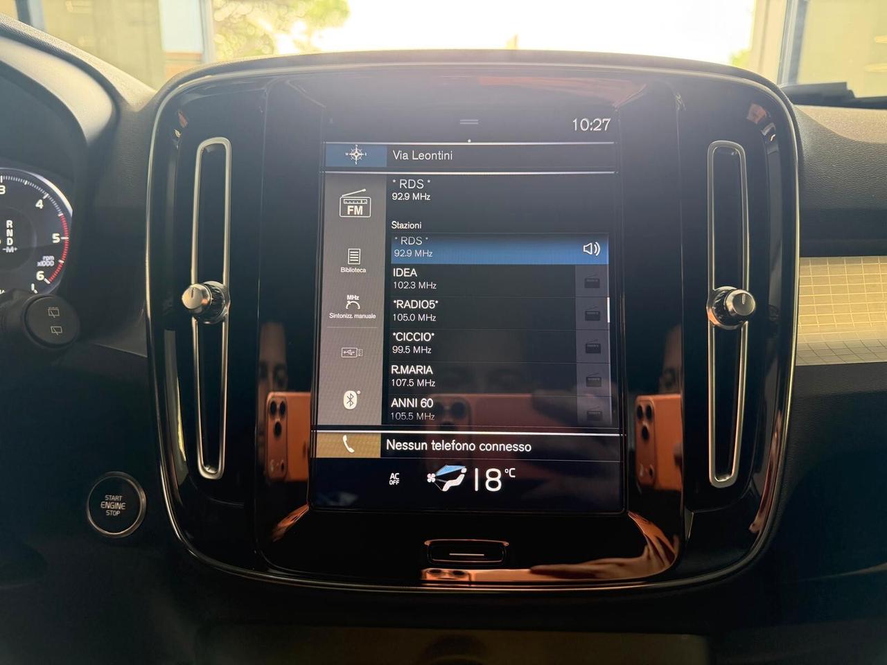 VOLVO XC40 GEARTRONIC AWD D3 2.0 150CV PELLE NAVI ANNO 2019