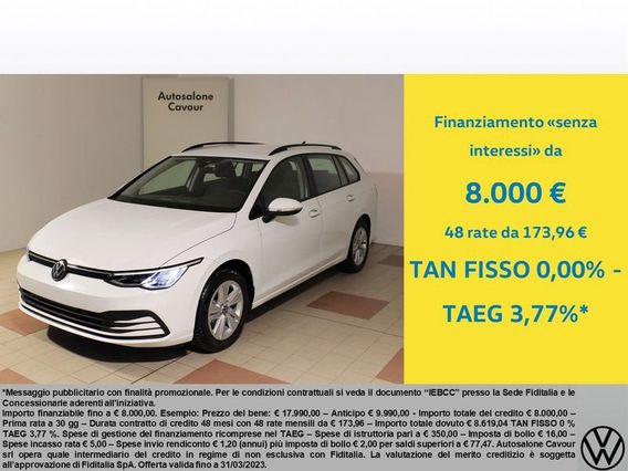 Volkswagen Golf Variant 1.5 TGI DSG Life
