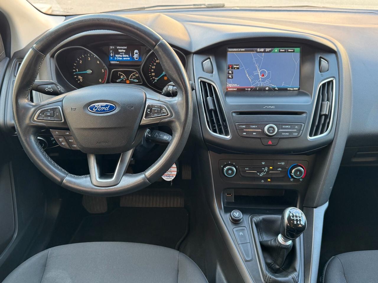 FORD FOCUS 1.5 TDCI 120 CV. S.W. E6 NAVI+CERCHI PERFETTA